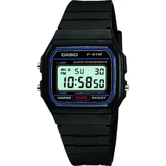 CASIO F-91W-1DG ERKEK KOL SAATİ