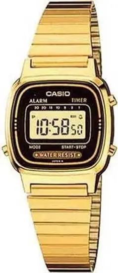 Casio LA670WGA-1DF Quartz Çelik Altın Rengi 25 mm Kadın Kol Saati