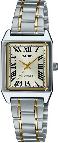Casio LTP-V007SG-9BUDF Quartz Çelik Gri Altın Rengi 22 mm Kadın Kol Saati