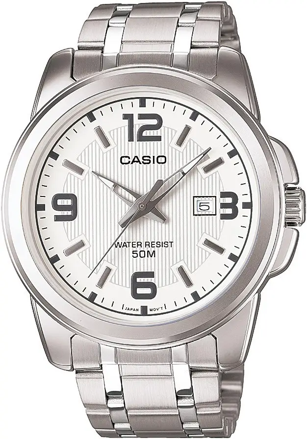 Casio MTP-1314D-7AVDF Quartz Çelik Gri 45 mm Erkek Kol Saati