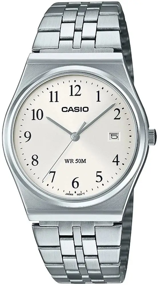 Casio MTP-B145D-7BVDF Quartz Çelik Gri 35 mm Erkek Kol Saati