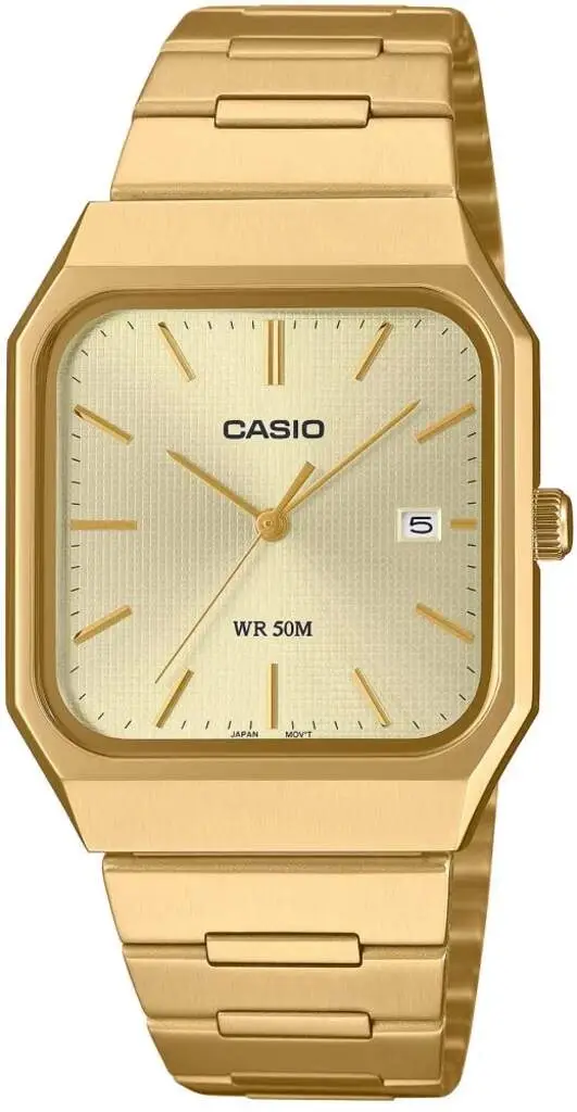 Casio MTP-B185G-9AVDF Quartz Çelik Altın Rengi 33 mm Erkek Kol Saati