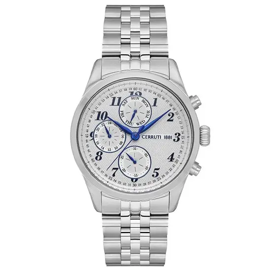 Cerruti 1881 CIWGK0019302 Quartz Çelik Gri 42 mm Erkek Kol Saati