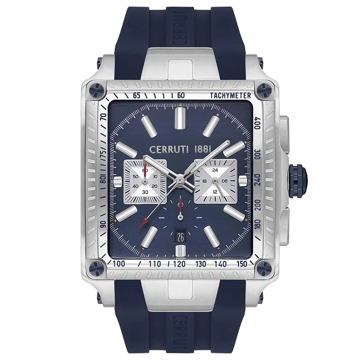 Cerruti 1881 CIWGO0018807 Quartz Silikon Lacivert Erkek Kol Saati