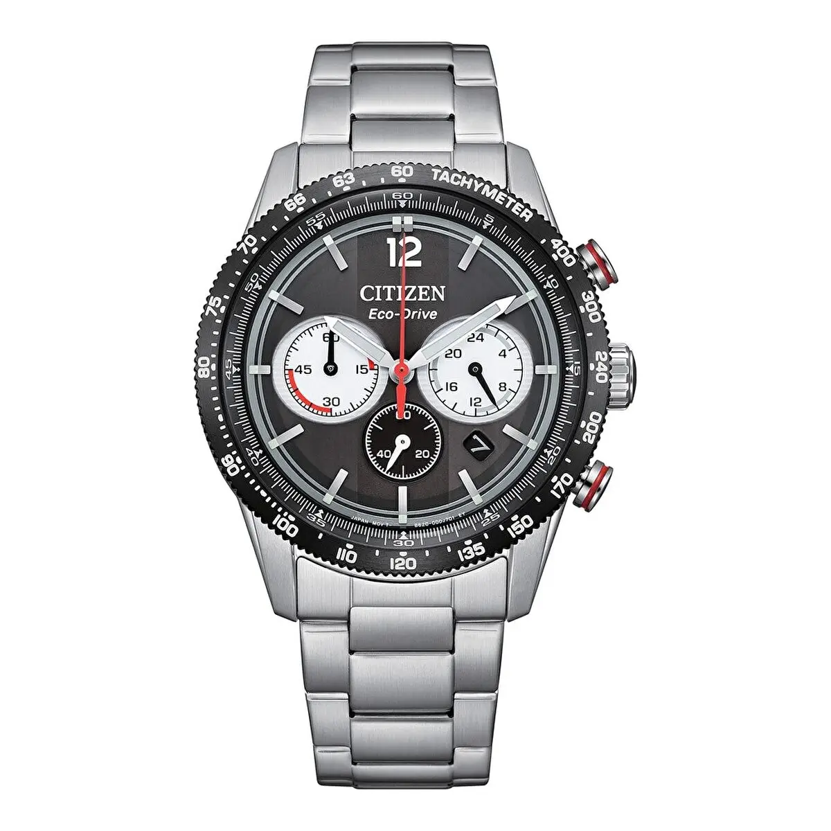 Citizen CA4714-55E Quartz Çelik Gri Siyah Kadran 10 ATM 40 mm Erkek Kol Saati