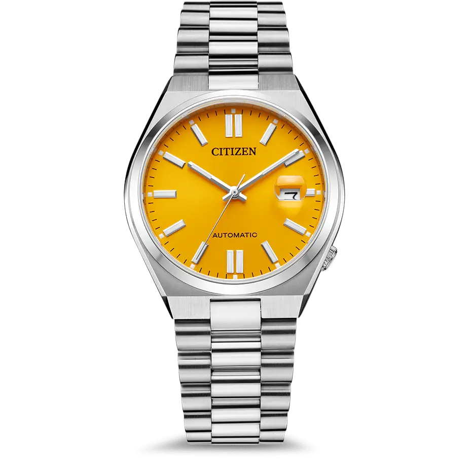 Citizen Tsuyosa NJ0150-81Z Otomatik Çelik Sarı Kadran 40 mm Erkek Kol Saati