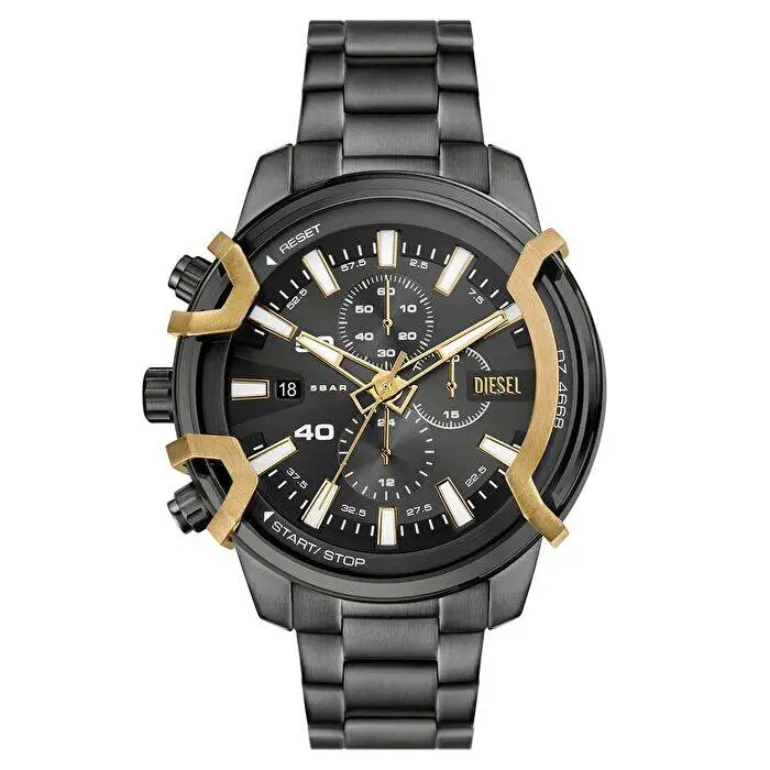 Diesel DZ4668 Quartz Çelik Füme 48 mm Erkek Kol Saati