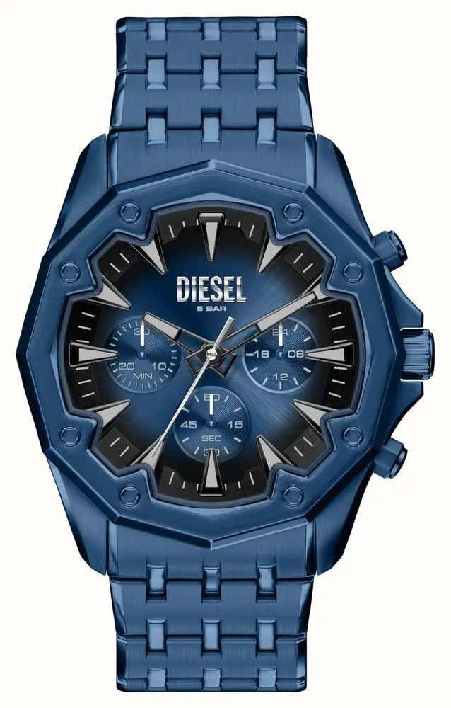 Diesel DZ4705 Quartz Çelik Mavi 46 mm Erkek Kol Saati