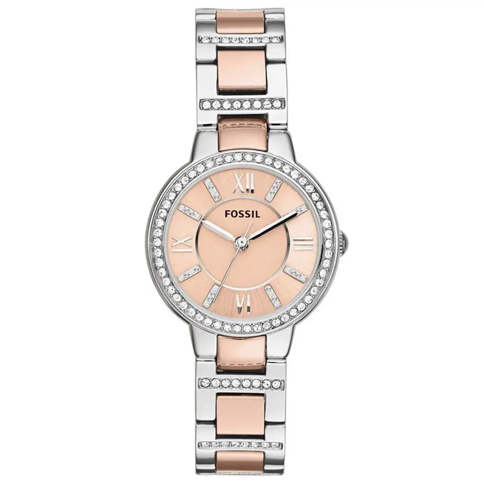 Fossil FES3405 Quartz 30 mm Gri Çelik Kadın Kol Saati