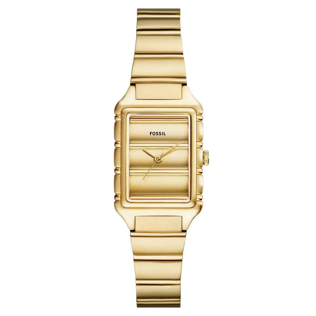 Fossil FES5389 Quartz Çelik Altın Rengi 23 mm Kadın Kol Saati
