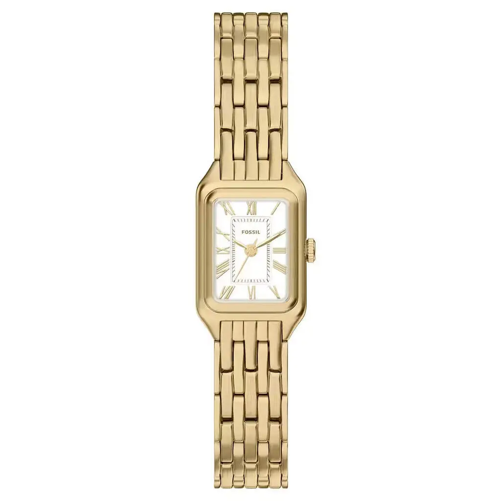 Fossil FES5467 Quartz Çelik Altın Rengi 18 mm Kadın Kol Saati