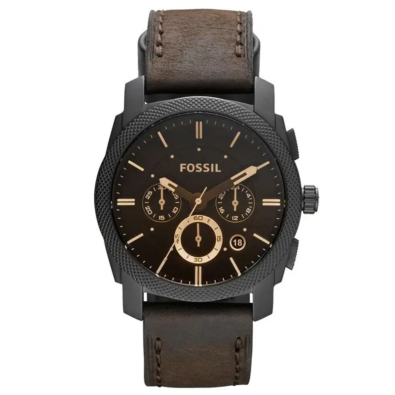 Fossil FS4656 Quartz Deri Kahverengi 42 mm Erkek Kol Saati