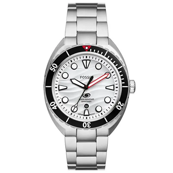 Fossil FFS6063 Quartz Çelik Gri 20 ATM 42 mm Erkek Kol Saati