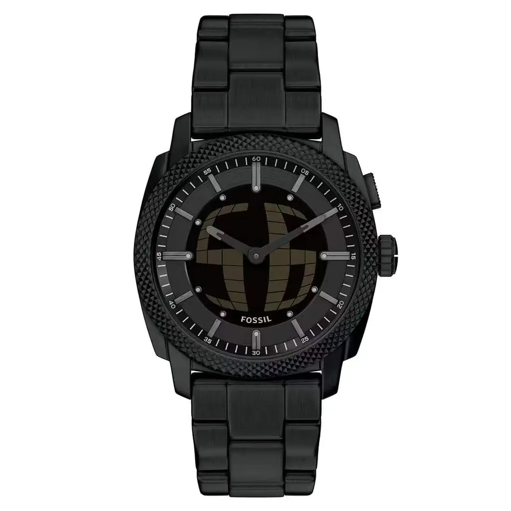 Fossil FFS6156 Quartz Çelik Siyah 41 mm Erkek Kol Saati