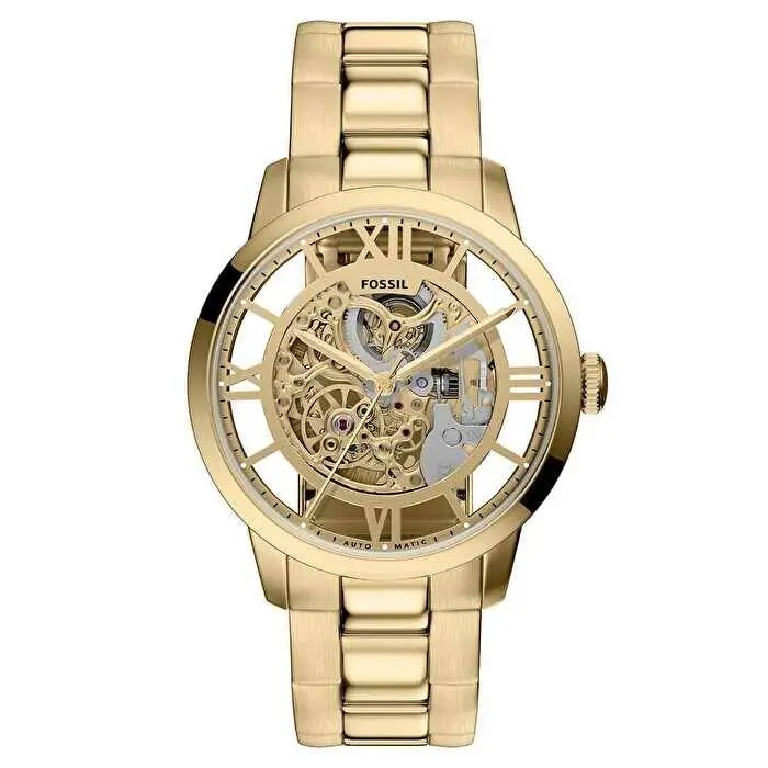 Fossil FME3280 Otomatik Çelik Altın Rengi 44 mm Erkek Kol Saati 