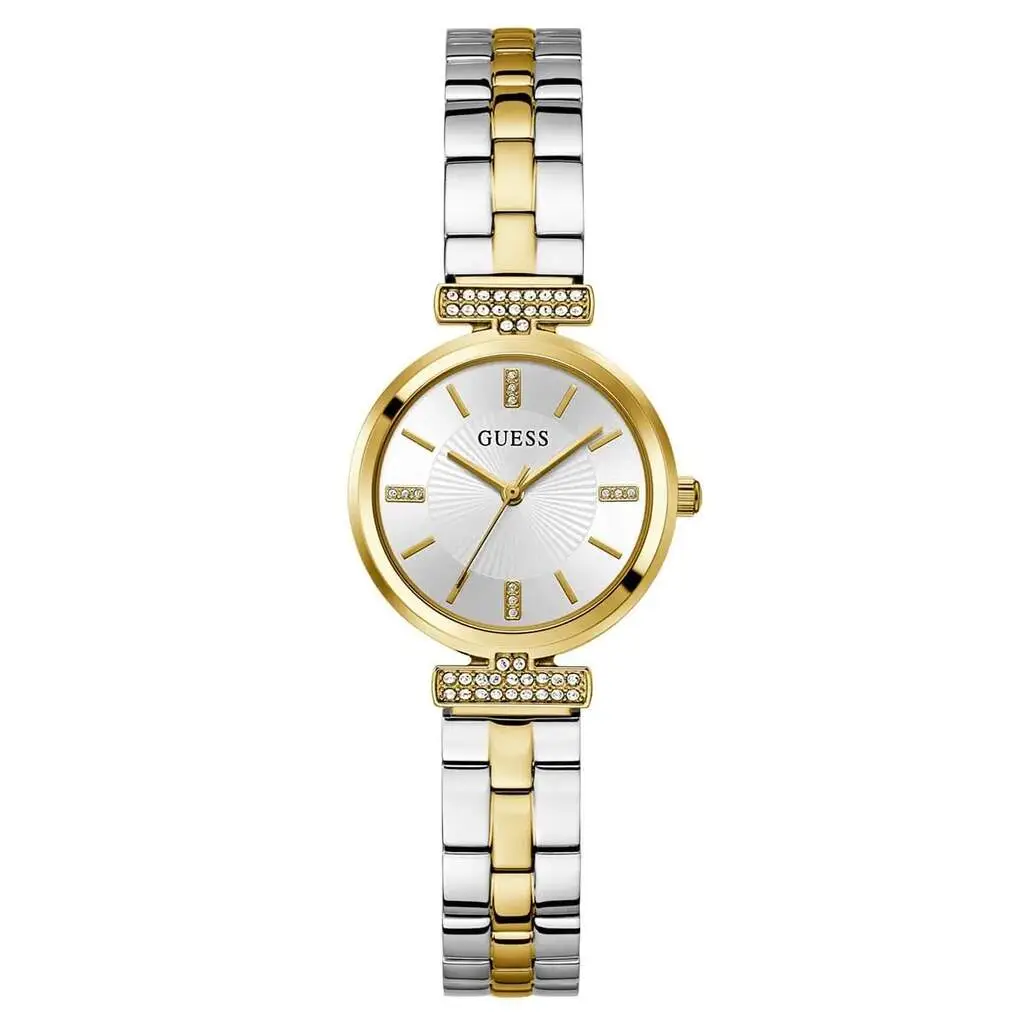 Guess GUGW0762L5 Quartz Çelik Gri Altın Rengi 28 mm Kadın Kol Saati