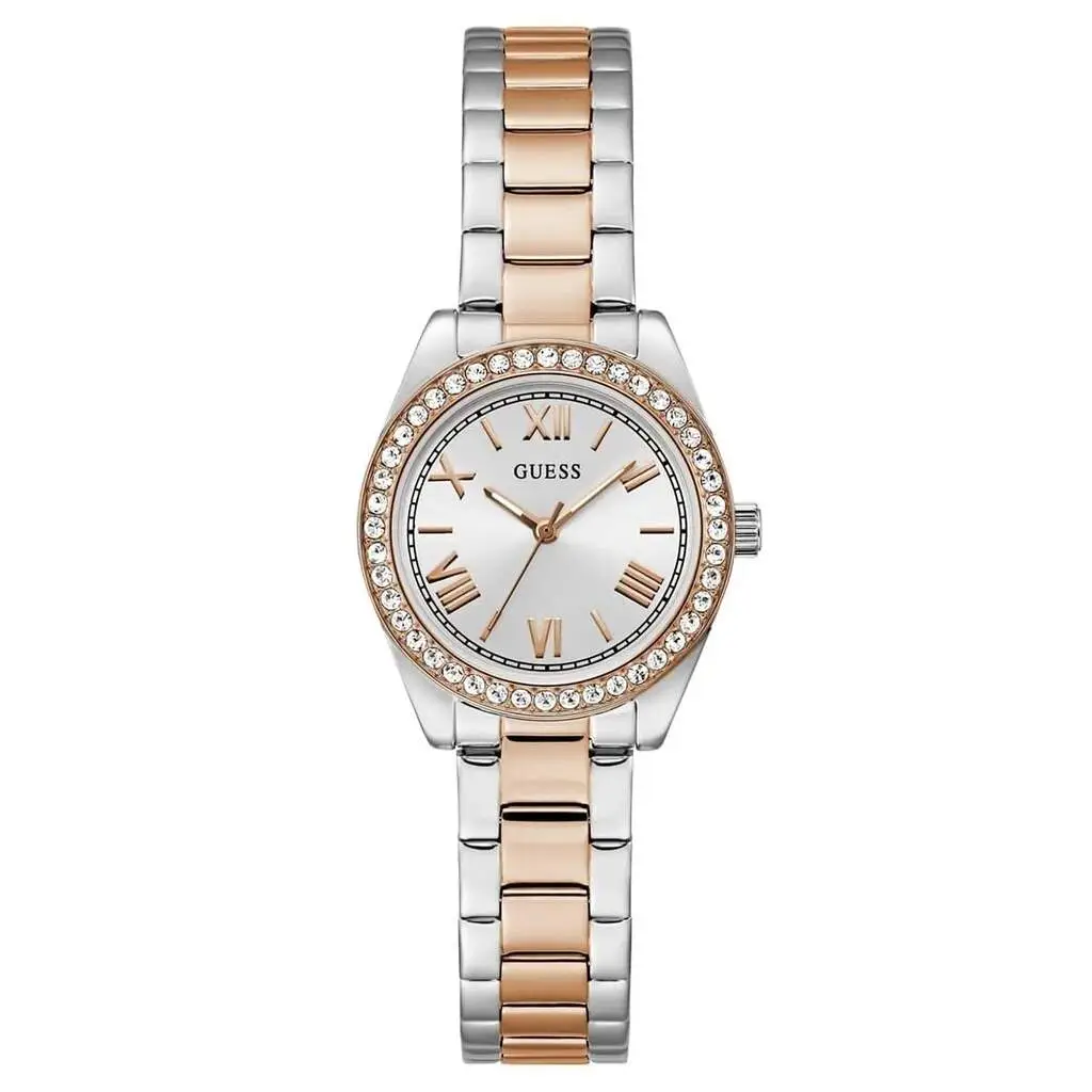 Guess GUGW0841L3 Quartz Çelik Gri Rosegold 30 mm Kadın Kol Saati