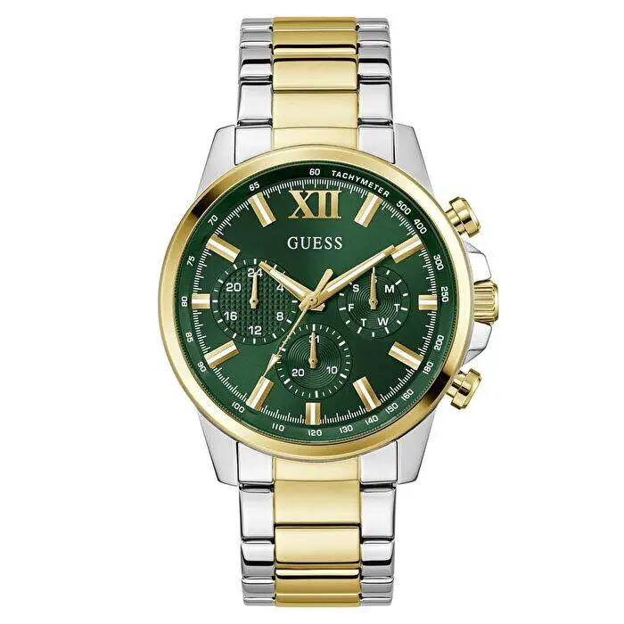 Guess GUGW0900G5 Quartz Çelik Gri-Altın Rengi 44 mm Erkek Kol Saati