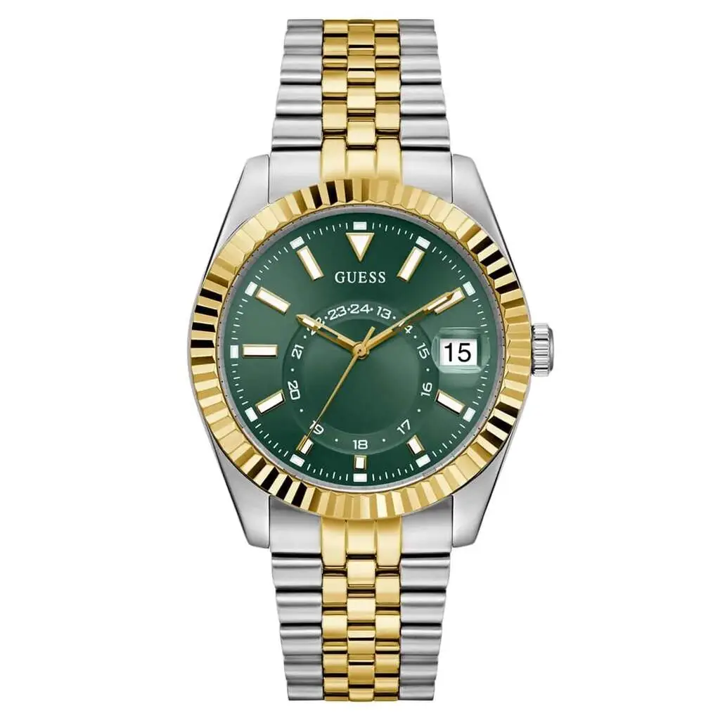 Guess GUGW0977G4 Quartz Çelik Gri Altın Rengi 42 mm Erkek Kol Saati