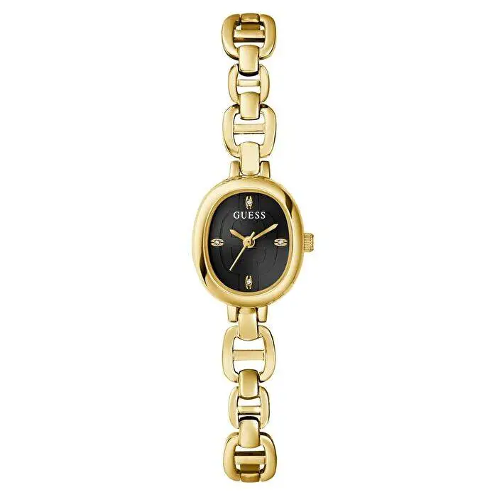 Guess GUGW0982L2 Otomatik Çelik Altın Rengi Siyah Kadran 21 mm Kadın Kol Saati