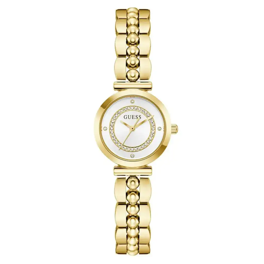 Guess GUGW0994L2 Quartz Çelik Altın Rengi Beyaz Kadran 26 mm Kadın Kol Saati