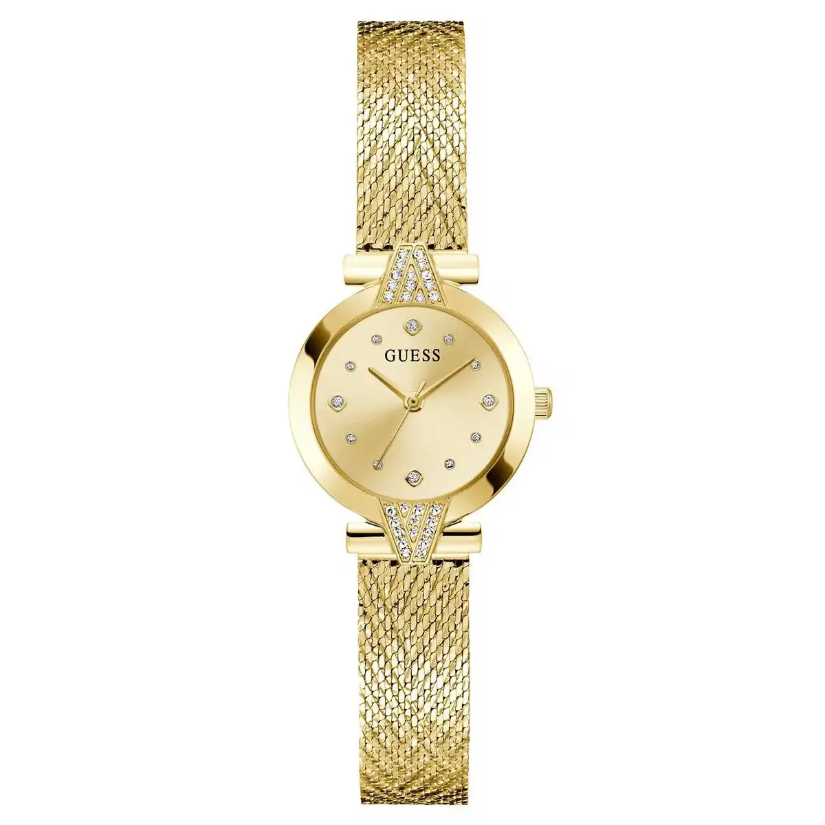 Guess GUGW1086L7 Quartz Hasır Altın Rengi 26 mm Kadın Kol Saati