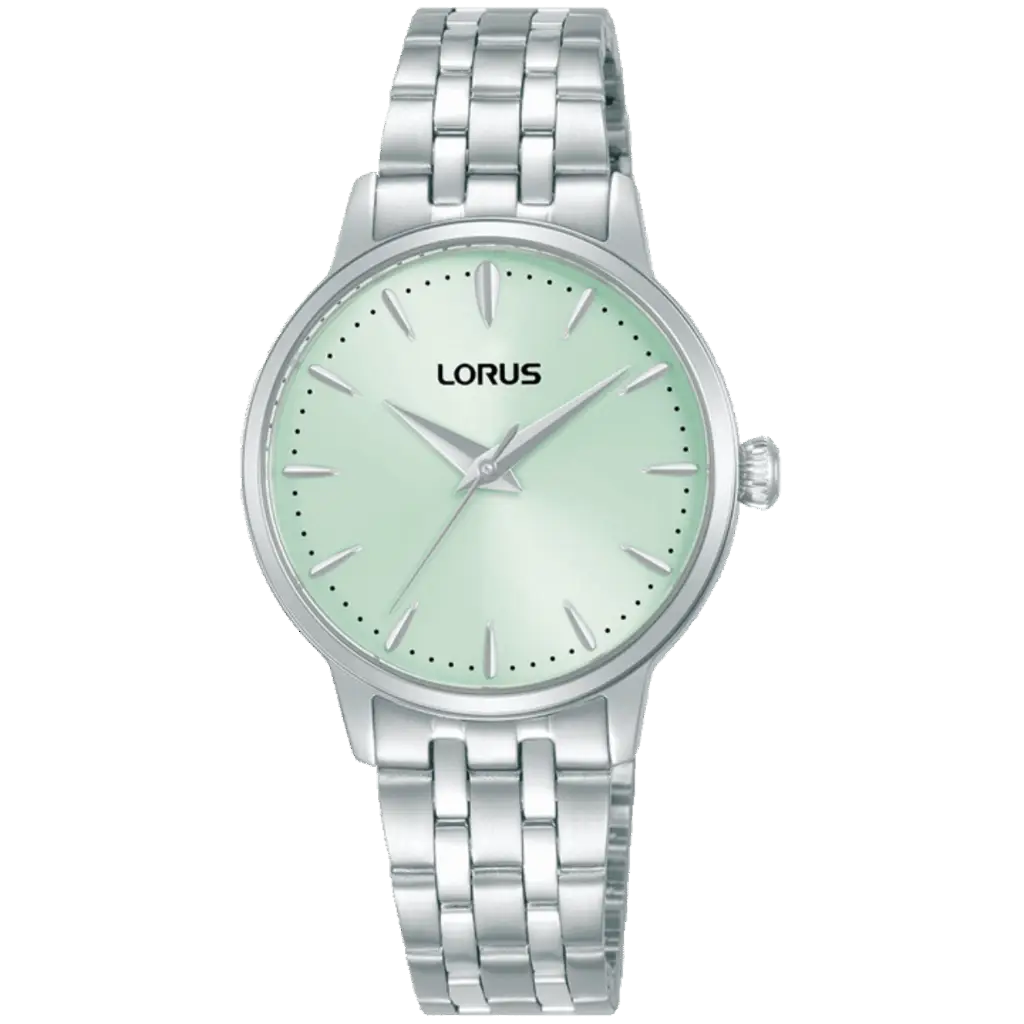 Lorus RG315XX9 Quartz Çelik Gri Yeşil Kadran 30 mm Kadın Kol Saati