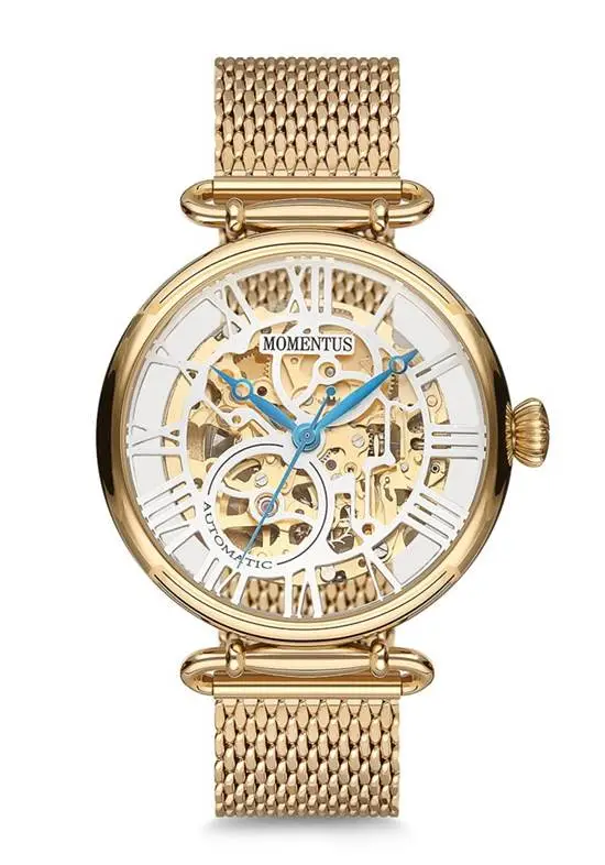 Momentus TC260G-16SG Quartz Hasır Altın 40 mm Kadın Kol Saati