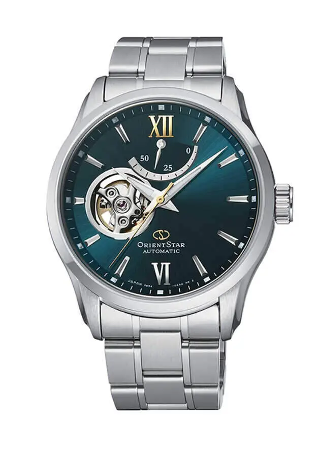 Orient RE-AT0002E00B Kurmalı Otomatik Çelik Gri Yeşil 10 ATM 40 mm Erkek Kol Saati
