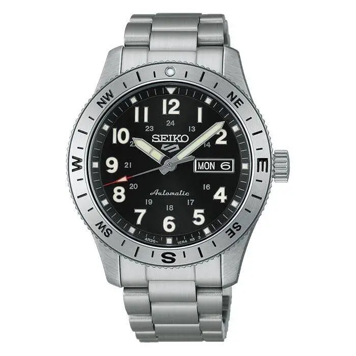 Seiko HDB006K1 Otomatik Çelik Gri Siyah Kadran 10 ATM 41 mm Erkek Kol Saati 