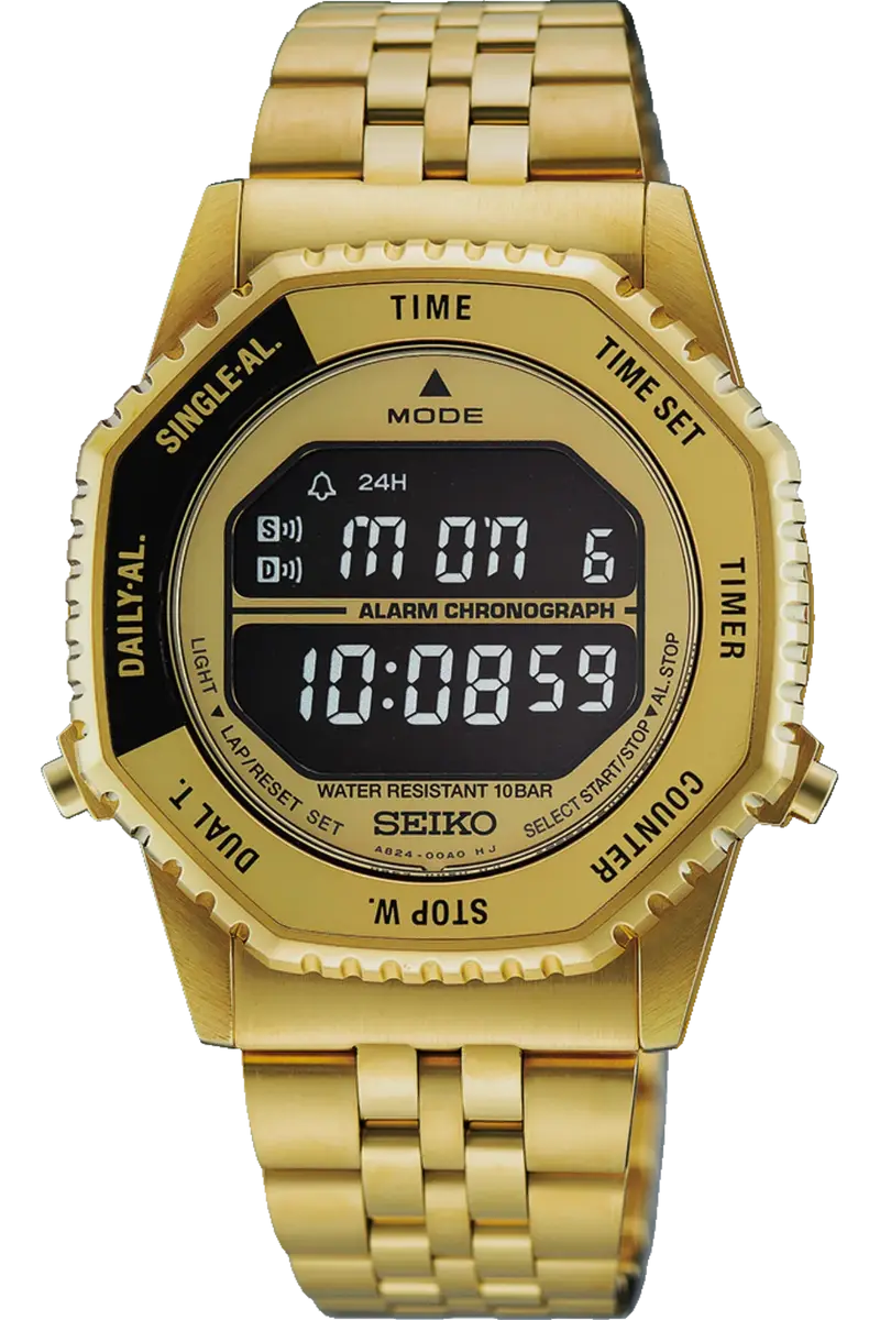 Seiko HFL003P1 Quartz Çelik Altın Rengi 37 mm Erkek Kol Saati