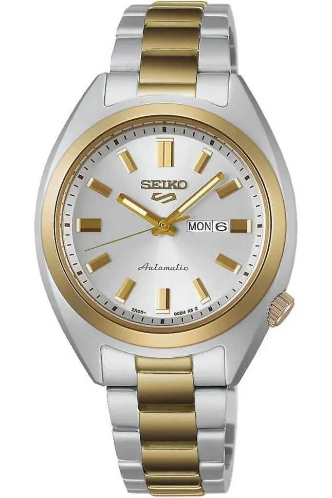 Seiko SRE024K1 Otomatik Çelik Gri/Altın Rengi 10 ATM 32 mm Kadın Kol Saati