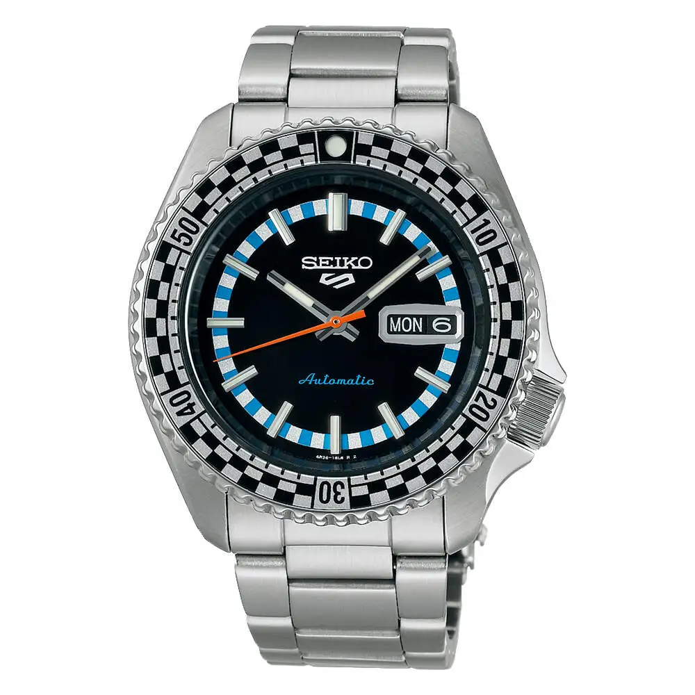 Seiko SRPK67K Kurmalı Otomatik Çelik Gri Siyah Kadran 10 ATM Hardlex Cam 43 mm Erkek Kol Saati