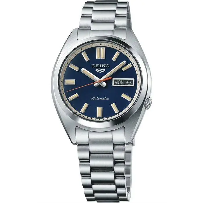 Seiko SRPK87K Otomatik Çelik Gri Lacivert Kadran 10 ATM 37 mm Erkek Kol Saati