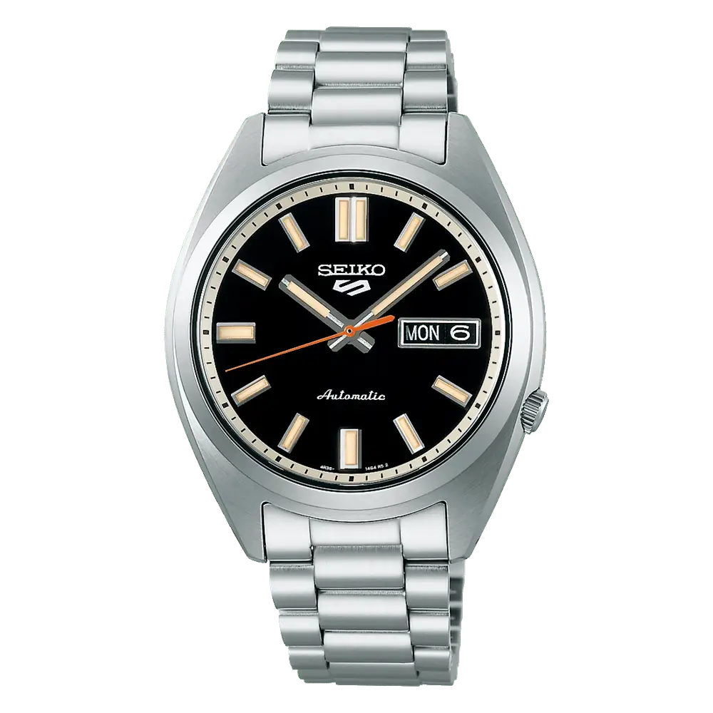 Seiko SRPK89K Otomatik Çelik Gri Siyah Kadran 37 mm Erkek Kol Saati