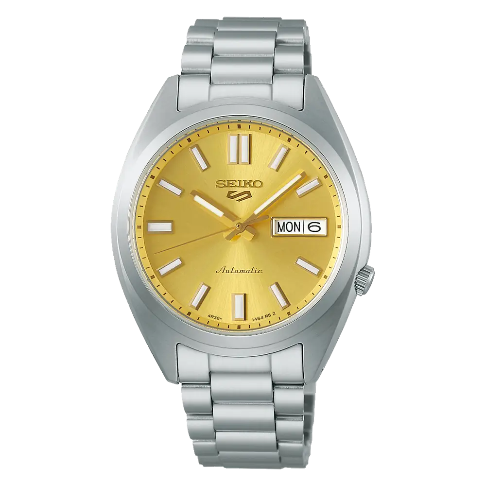 Seiko SRPL59K Otomatik Çelik Gri Sarı Kadran 37 mm Erkek Kol Saati