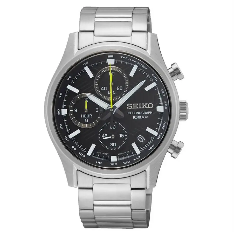 Seiko SSB419P Quartz Kronograf Çelik Gri 40 mm Erkek Kol Saati