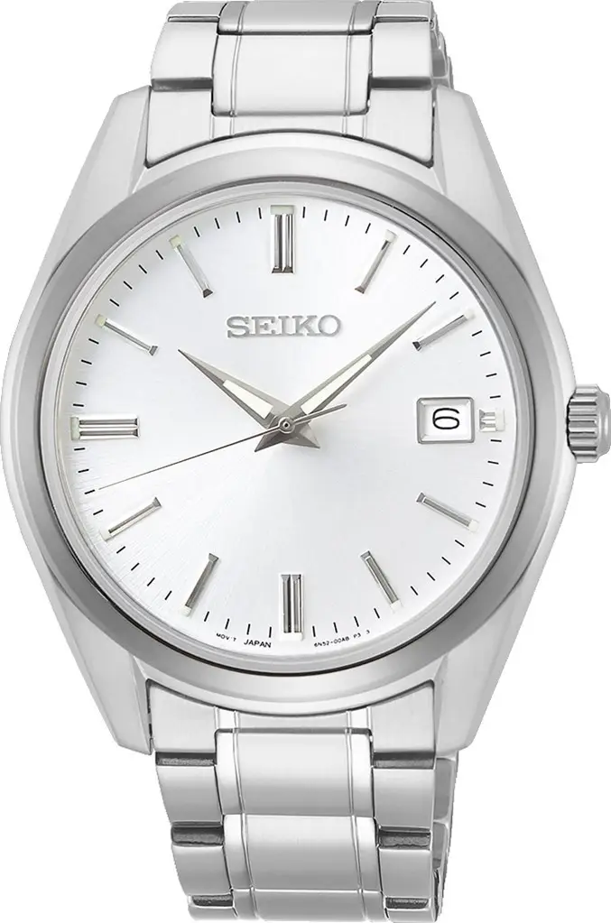 Seiko SUR307P Quartz Çelik Gri Safir Cam 40 mm Erkek Kol Saati