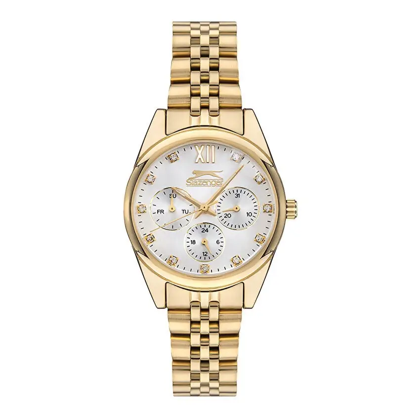 Slazenger SL.09.1990.4.04 Quartz Çelik Altın Rengi 34 mm Kadın Kol Saati