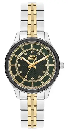 Slazenger SL.09.2295.3.02 Quartz Çelik 36 mm Gri Kadın Kol Saati