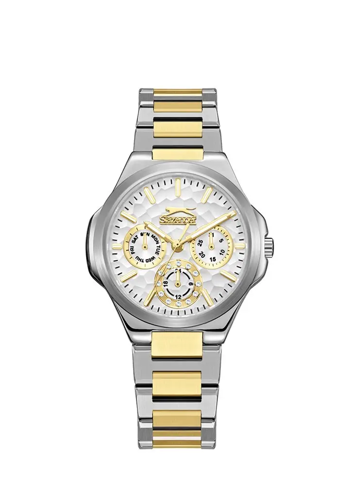 Slazenger SL.09.2365.4.07 Quartz Çelik Altın/Gri 34 mm Kadın Kol Saati