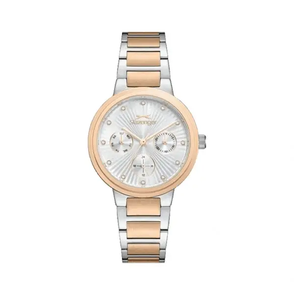 Slazenger SL.09.2466.4.04 Quartz Çelik Rose/Gri 33 mm Kadın Kol Saati