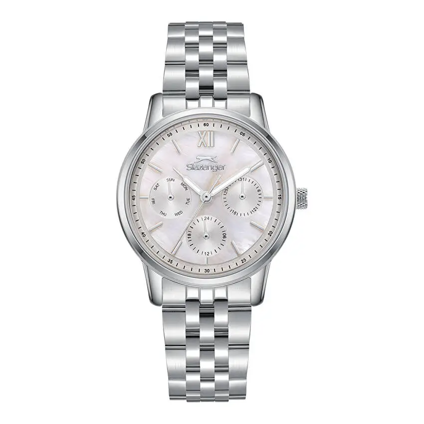 Slazenger SL.09.2471.4.01 Quartz Çelik Gri 34 mm Kadın Kol Saati