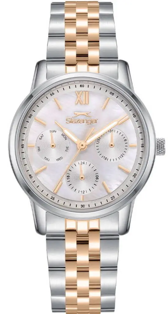 Slazenger SL.09.2471.4.03 Quartz Çelik Rose/Gri 34 mm Kadın Kol Saati