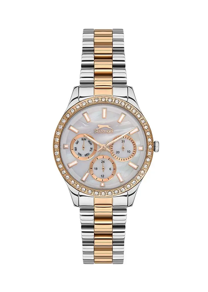 Slazenger SL.09.2069.4.02 Çelik Rose Gold/Gri 34 mm Kadın Kol Saati