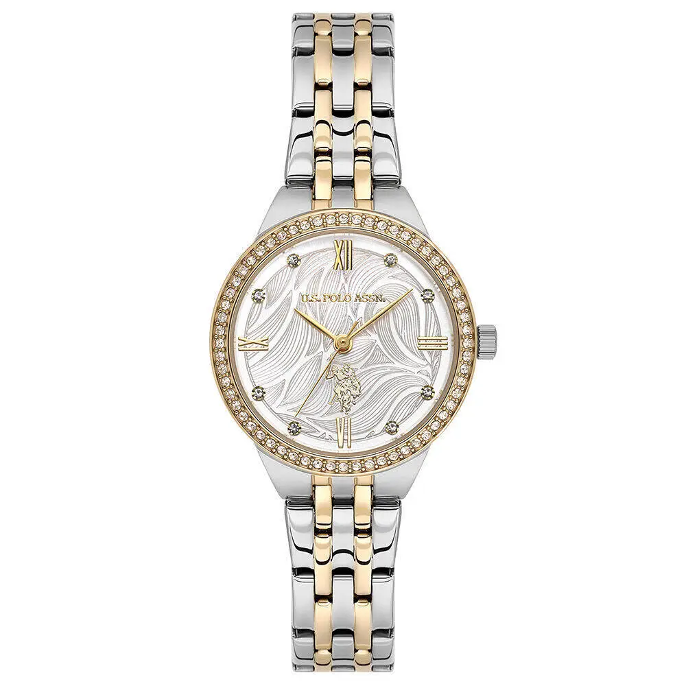 U.s. Polo Assn. USPA2134-03 Quartz Çelik Gri Altın Rengi 30 mm Kadın Kol Saati