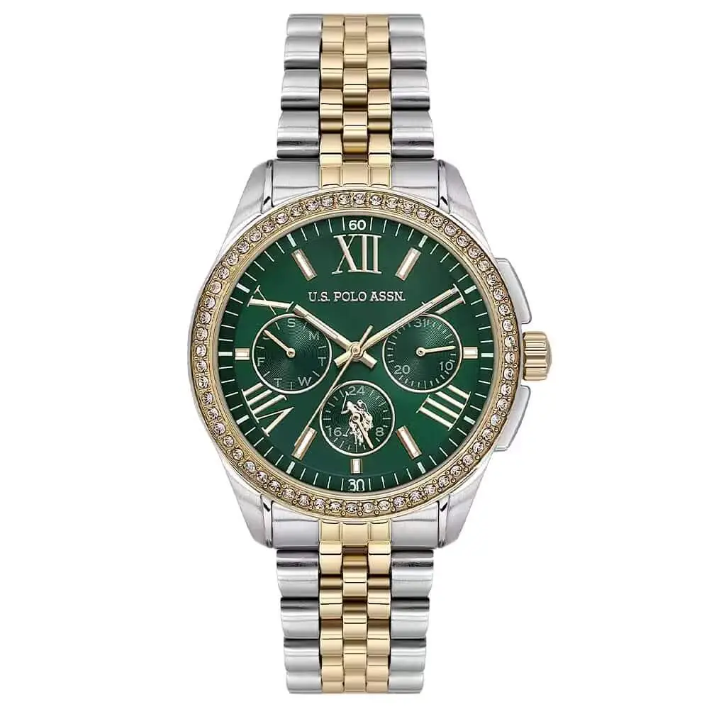 U.s. Polo Assn. USPA2138-02 Quartz Çelik Gri Altın Rengi 36 mm Kadın Kol Saati