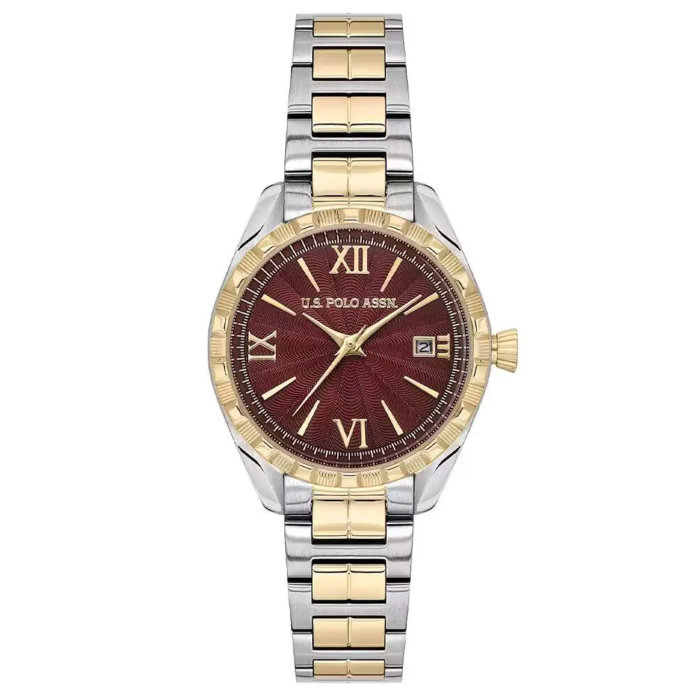 U.s. Polo Assn. USPA2157-04 Quartz Çelik Gri Altın Rengi 31 mm Kadın Kol Saati