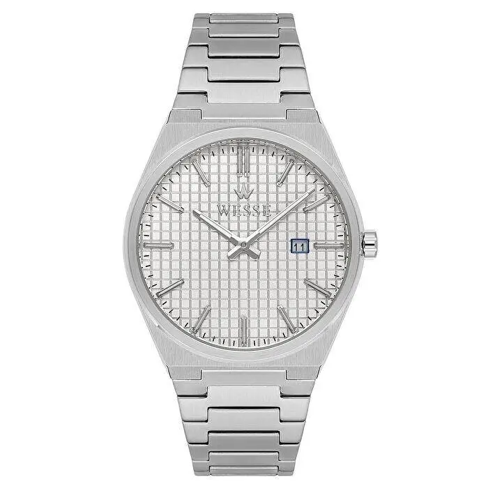 Wesse WWG210201 Quartz Çelik Gri 45 mm Erkek Kol Saati