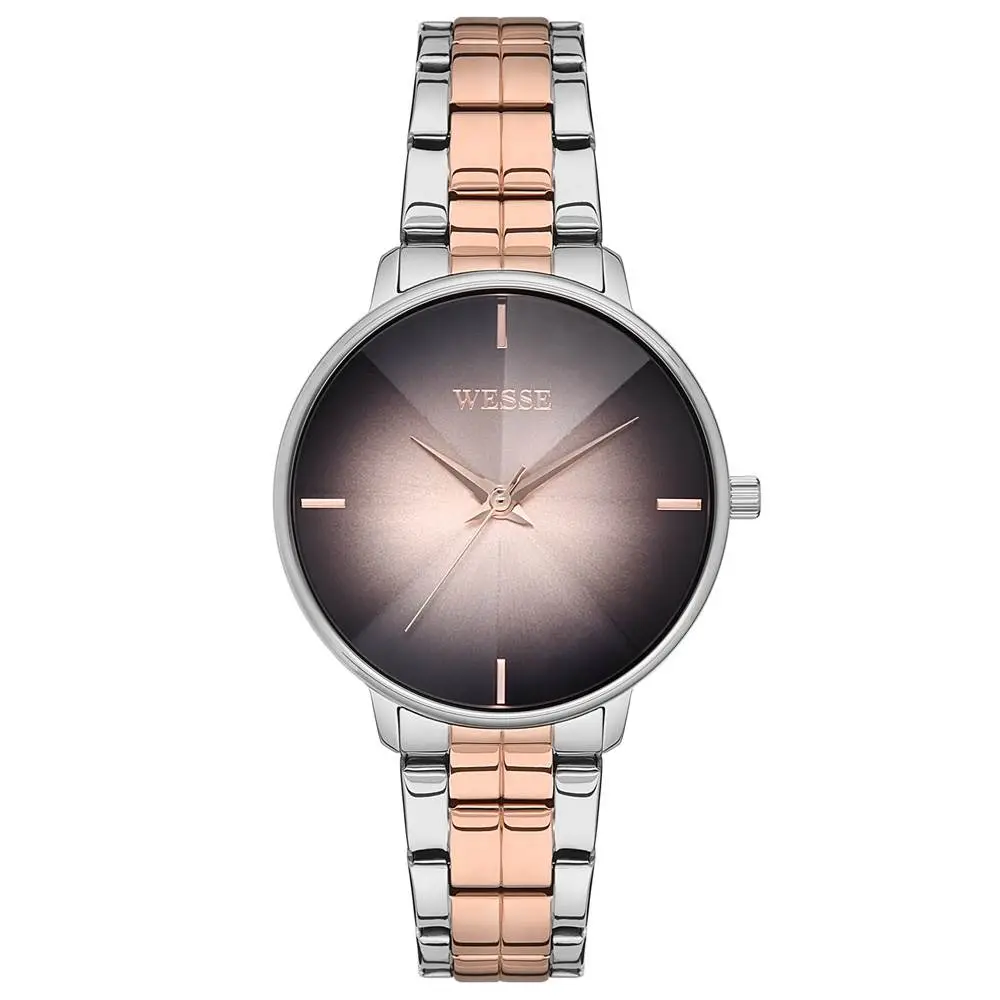 Wesse WWL108704 Quartz Çelik Rose Gold /Gri 36 mm Kadın Kol Saati